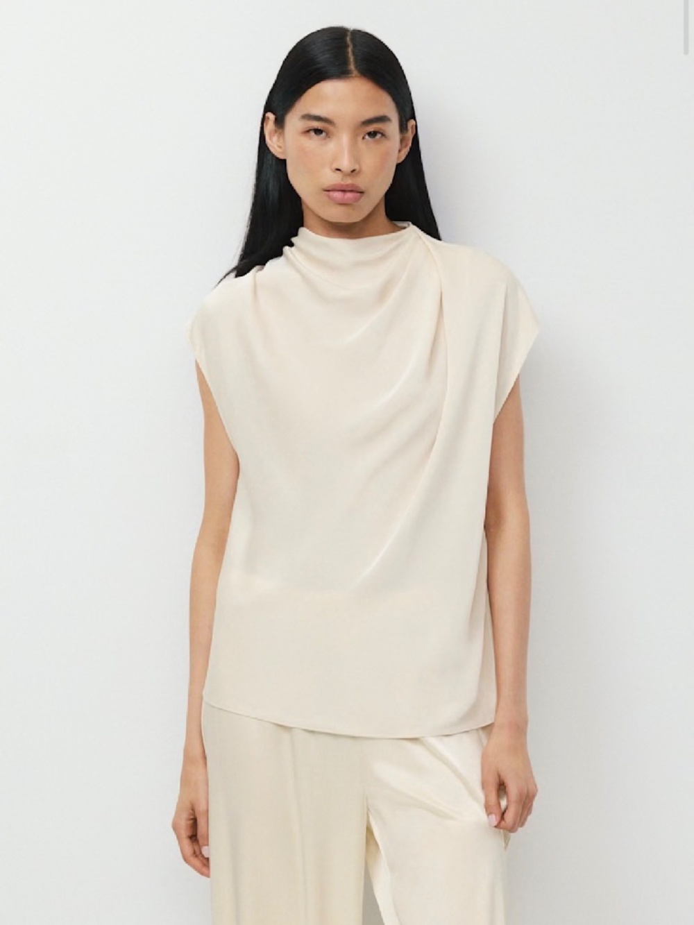 ARITZIA BABATON Nominee Satin Blouse - BNWT